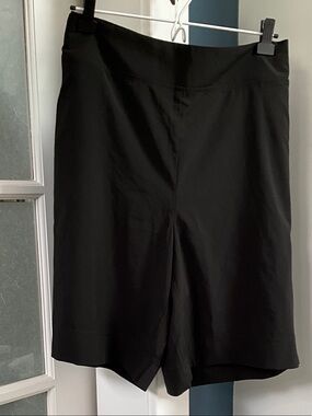 Penningtons Black High-Waist Athletic Dress Shorts